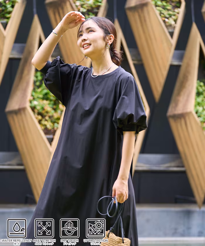 THOUSAND MILE × FREAK'S STORE 聯名限定 抗UV 澎袖連身裙