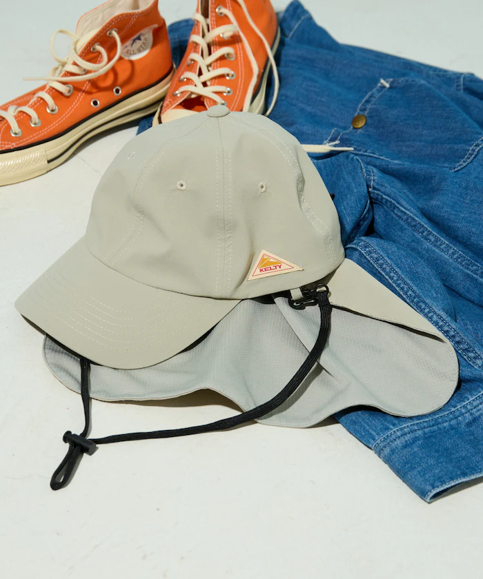 KELTY × FREAK'S STORE 別注尼龍日除棒球帽（吸水速乾）【限定展開】