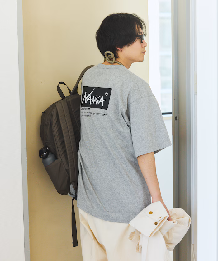 別注刺繡 ECO HYBRID LOGO TEE 生態混合 寬鬆版型標誌刺繡T恤