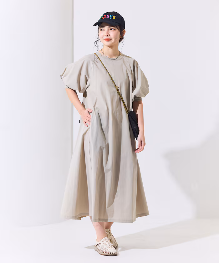THOUSAND MILE × FREAK'S STORE 聯名限定 抗UV 澎袖連身裙